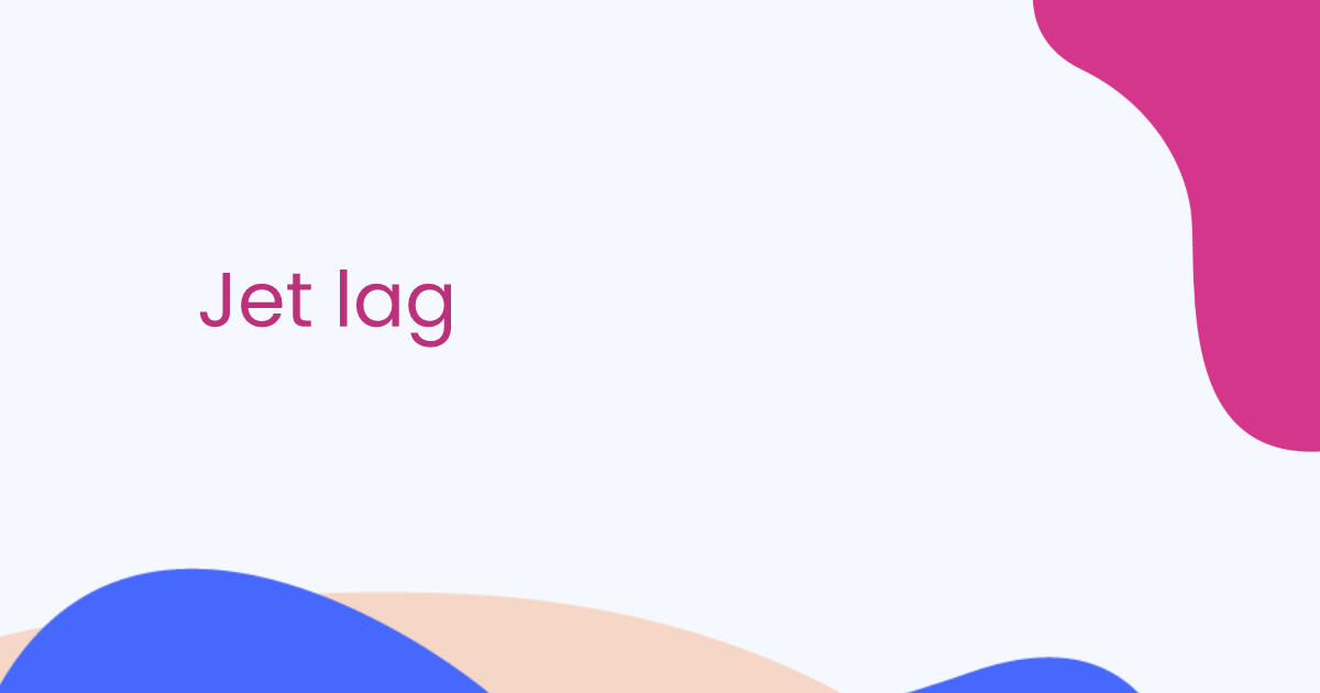 Jet lag